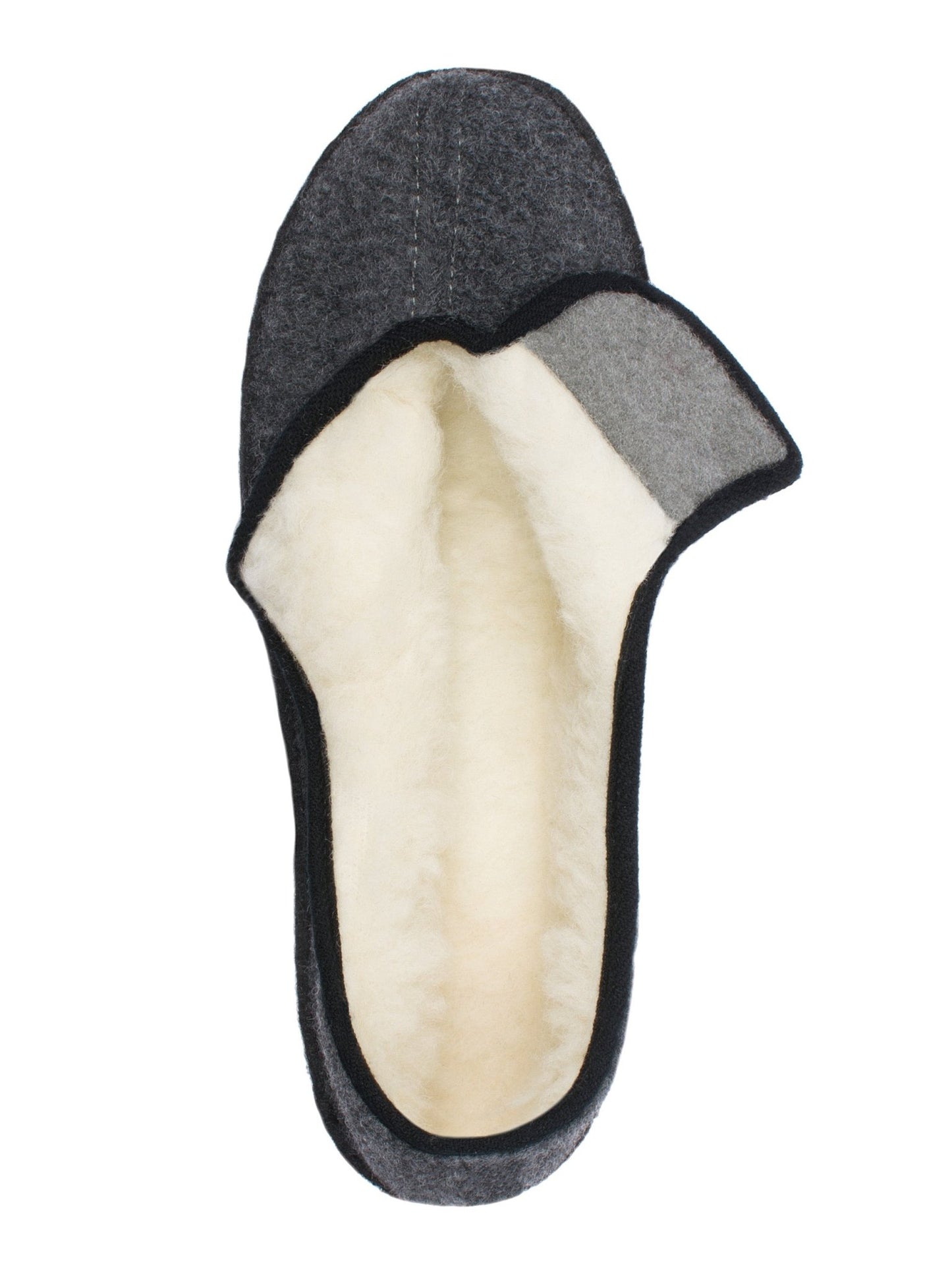 Schawos Herren Filz Hausschuh 6064, warm gefüttert - schawos - shop.de