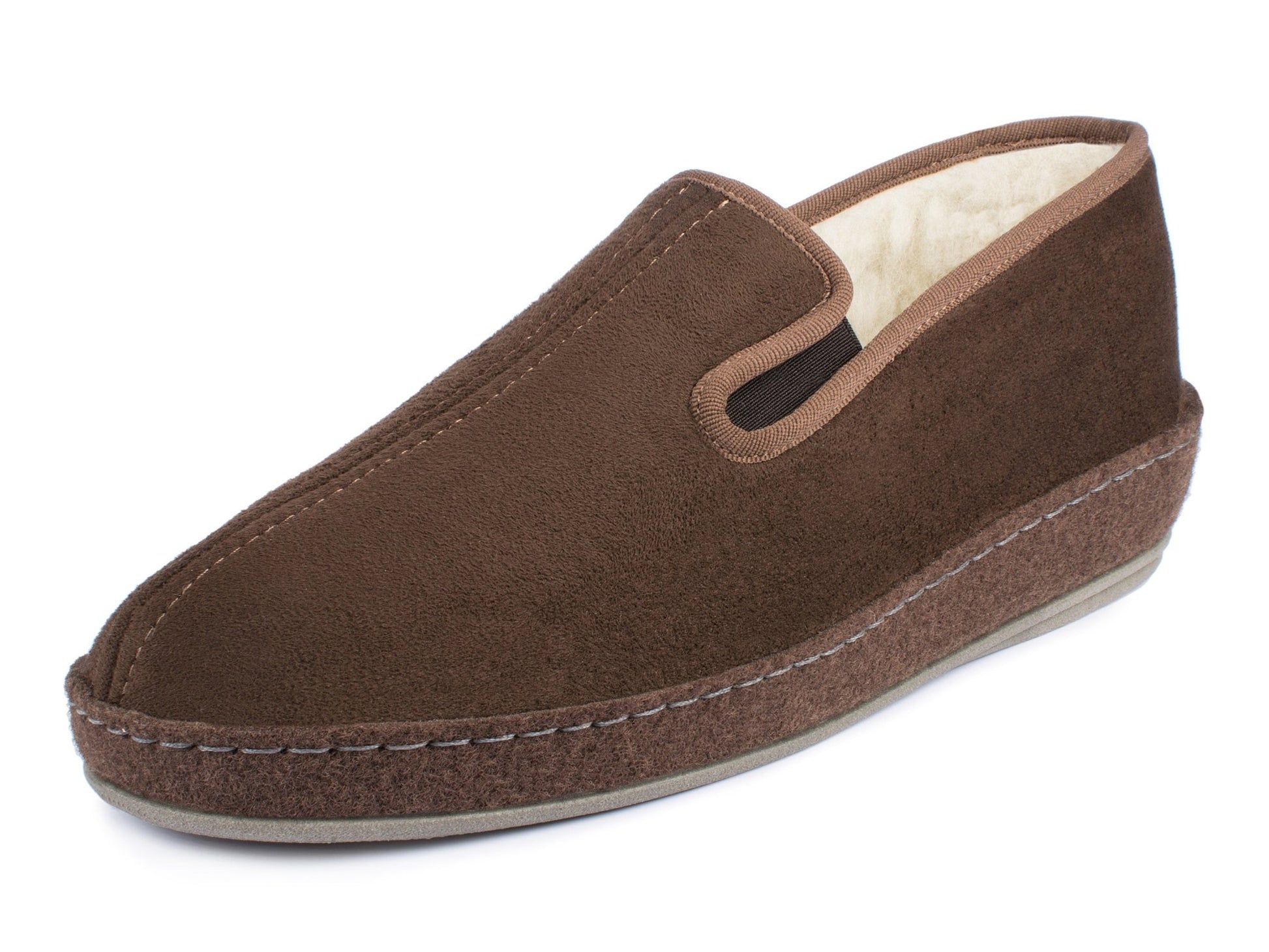 Schawos Herren Filz - Hausschuh 6070, warm gefüttert - schawos - shop.de