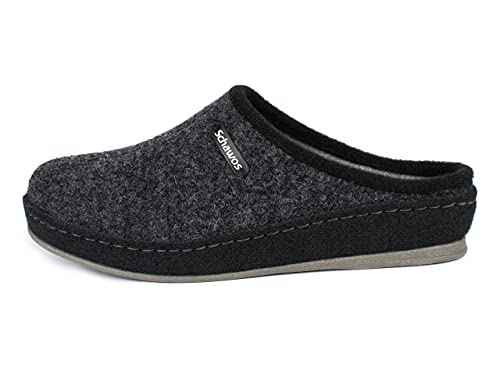 Schawos Damen Filz Hausschuh 2 - farbig, ungefüttert - schawos - shop.de