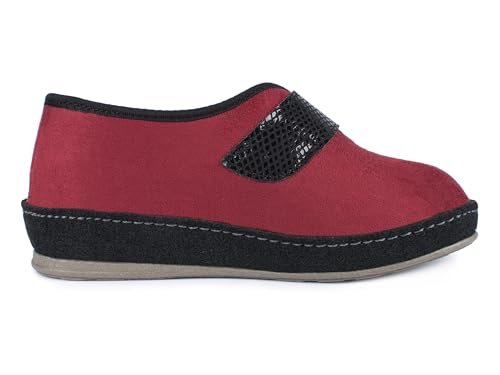 Schawos Damen Filz Hausschuh 2063, warm gefüttert - schawos - shop.de