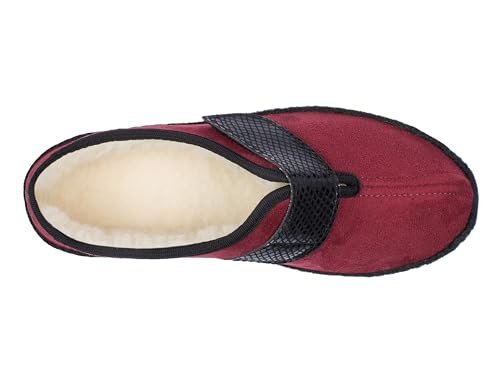 Schawos Damen Filz Hausschuh 2063, warm gefüttert - schawos - shop.de