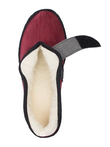 Schawos Damen Filz Hausschuh 2063, warm gefüttert - schawos - shop.de