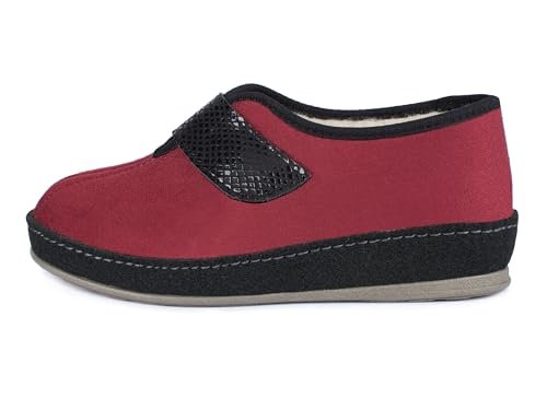 Schawos Damen Filz Hausschuh 2063, warm gefüttert - schawos - shop.de