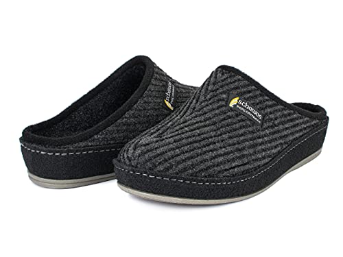 Schawos Herren Filz Hausschuh 6030, ungefüttert - schawos - shop.de