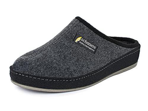Schawos Herren Filz Hausschuh 6030, ungefüttert - schawos - shop.de