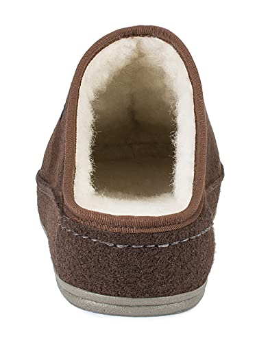 Schawos Herren Filz Hausschuh 6030, warm gefüttert - schawos - shop.de