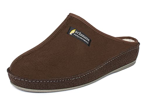 Schawos Herren Filz Hausschuh 6030, warm gefüttert - schawos - shop.de