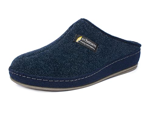 Schawos Herren Filz Hausschuh 6030, warm gefüttert - schawos - shop.de
