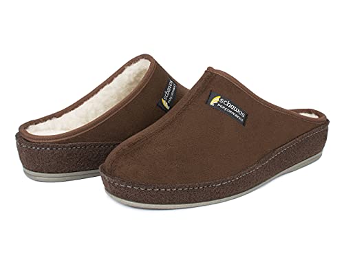 Schawos Herren Filz Hausschuh 6030, warm gefüttert - schawos - shop.de