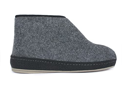 Schawos Herren Filz Hausschuh 6060, warm gefüttert - schawos - shop.de