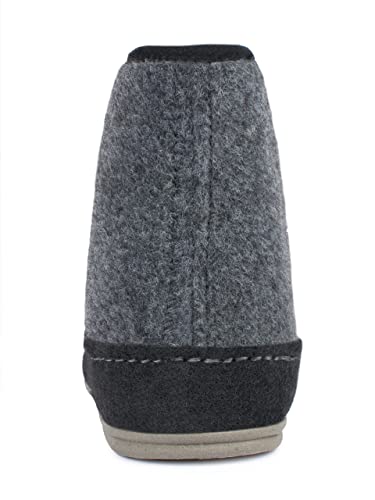 Schawos Herren Filz Hausschuh 6060, warm gefüttert - schawos - shop.de