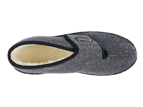 Schawos Herren Filz Hausschuh 6060, warm gefüttert - schawos - shop.de