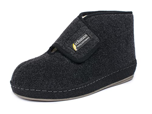 Schawos Herren Filz Hausschuh 6060, warm gefüttert - schawos - shop.de