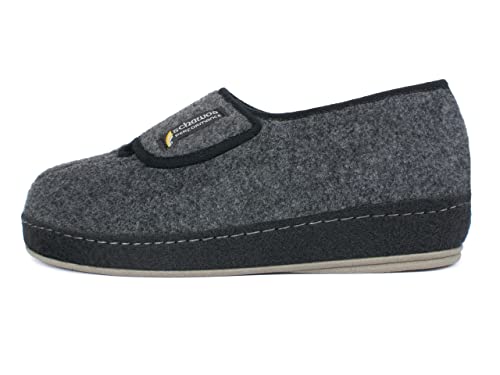 Schawos Herren Filz Hausschuh 6064, warm gefüttert - schawos - shop.de